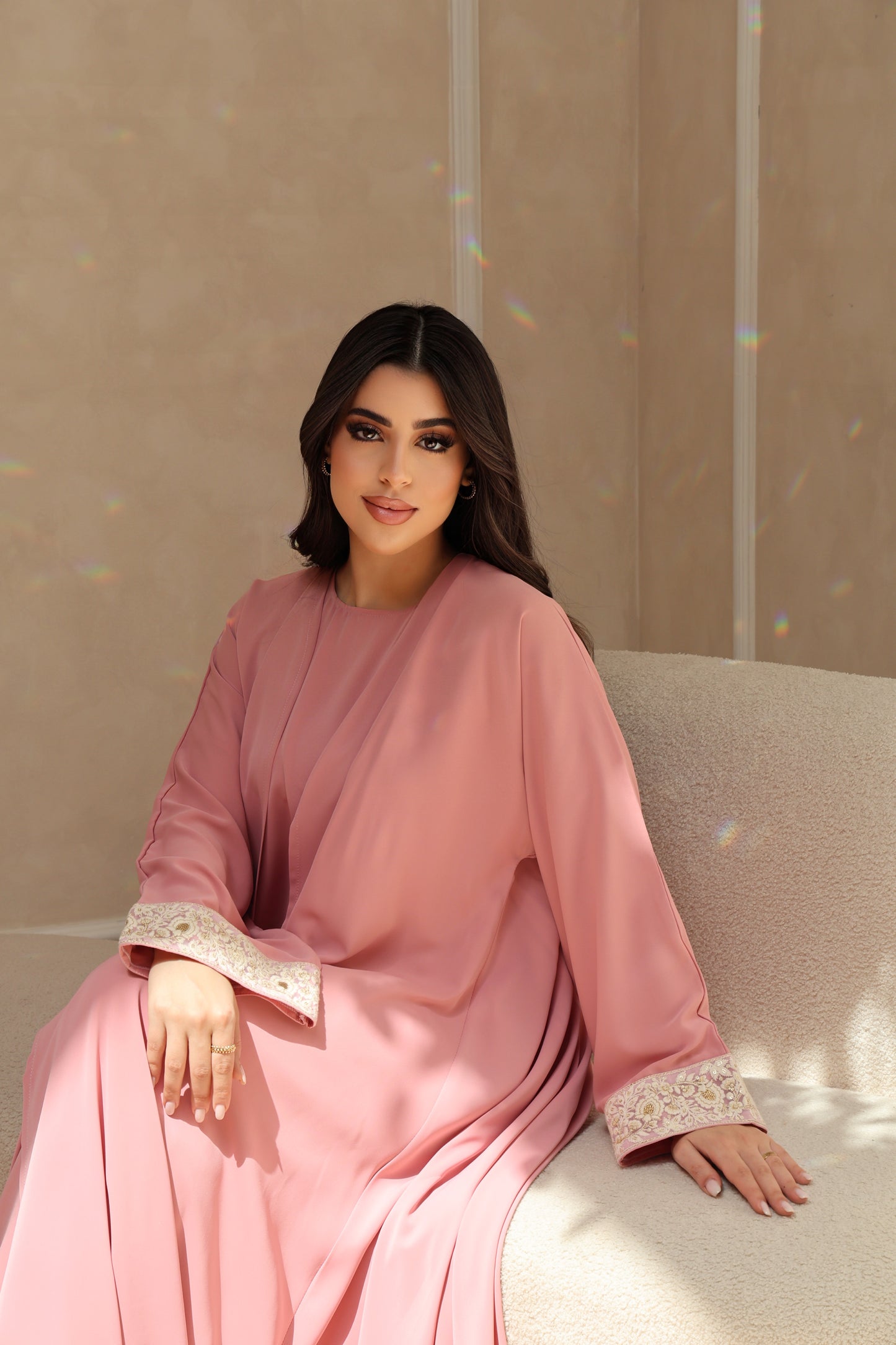 Abaya Dounia (pink)