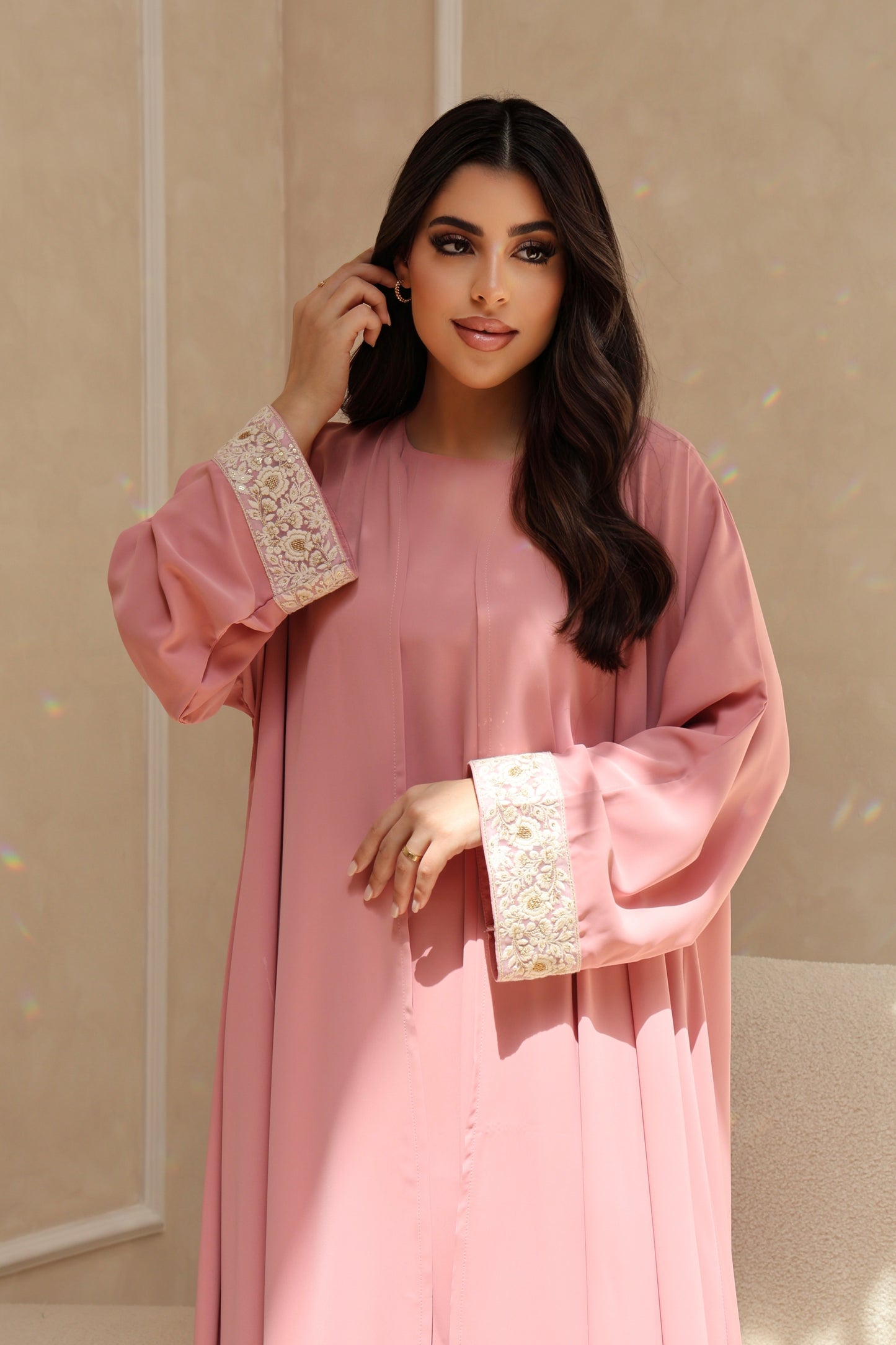 Abaya Dounia (pink)
