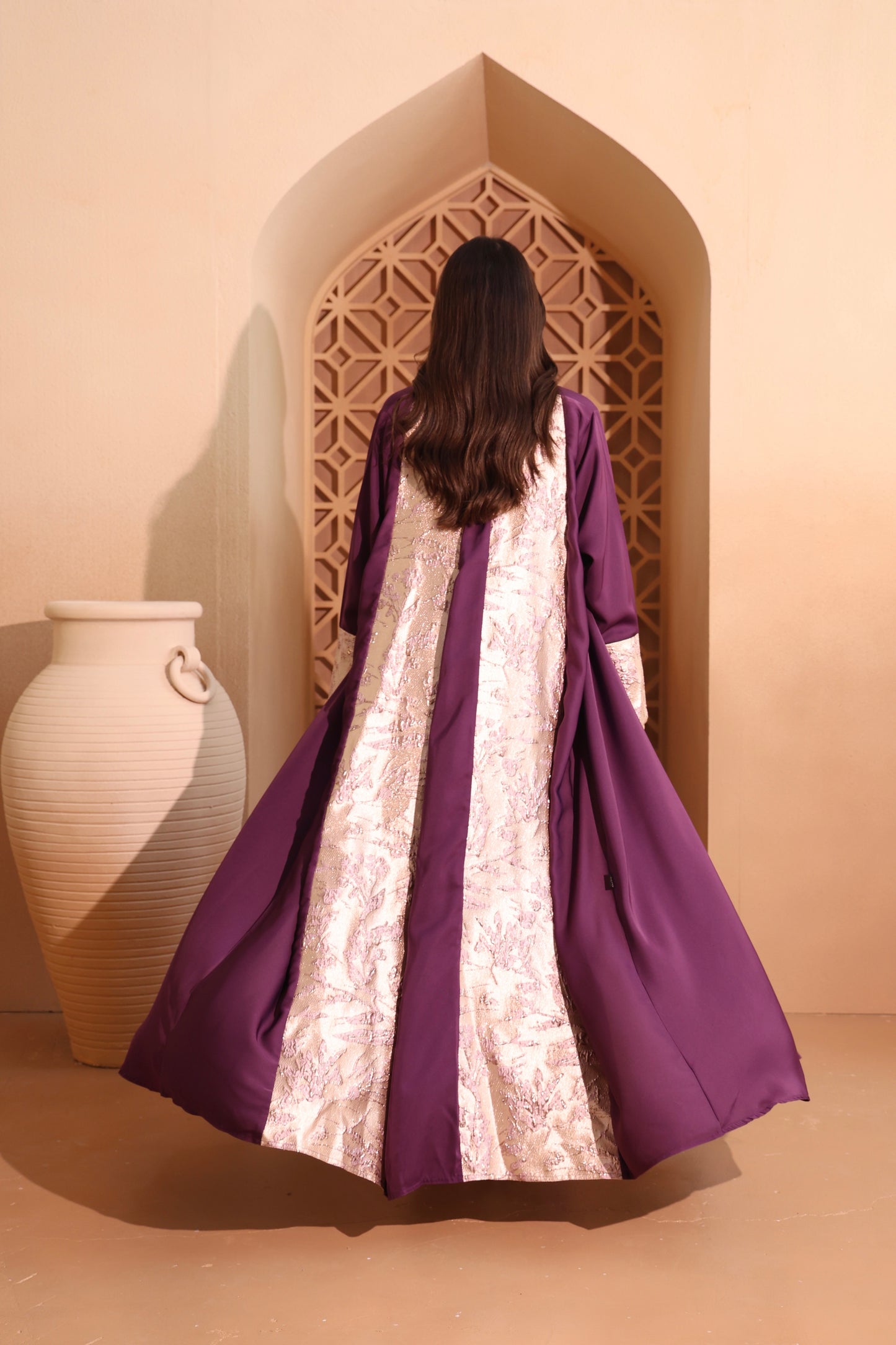 Abaya Aliyah (purple)