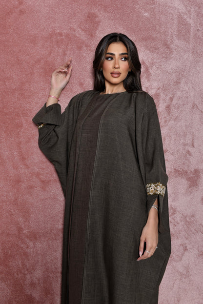 Abaya Dilara (khaki)